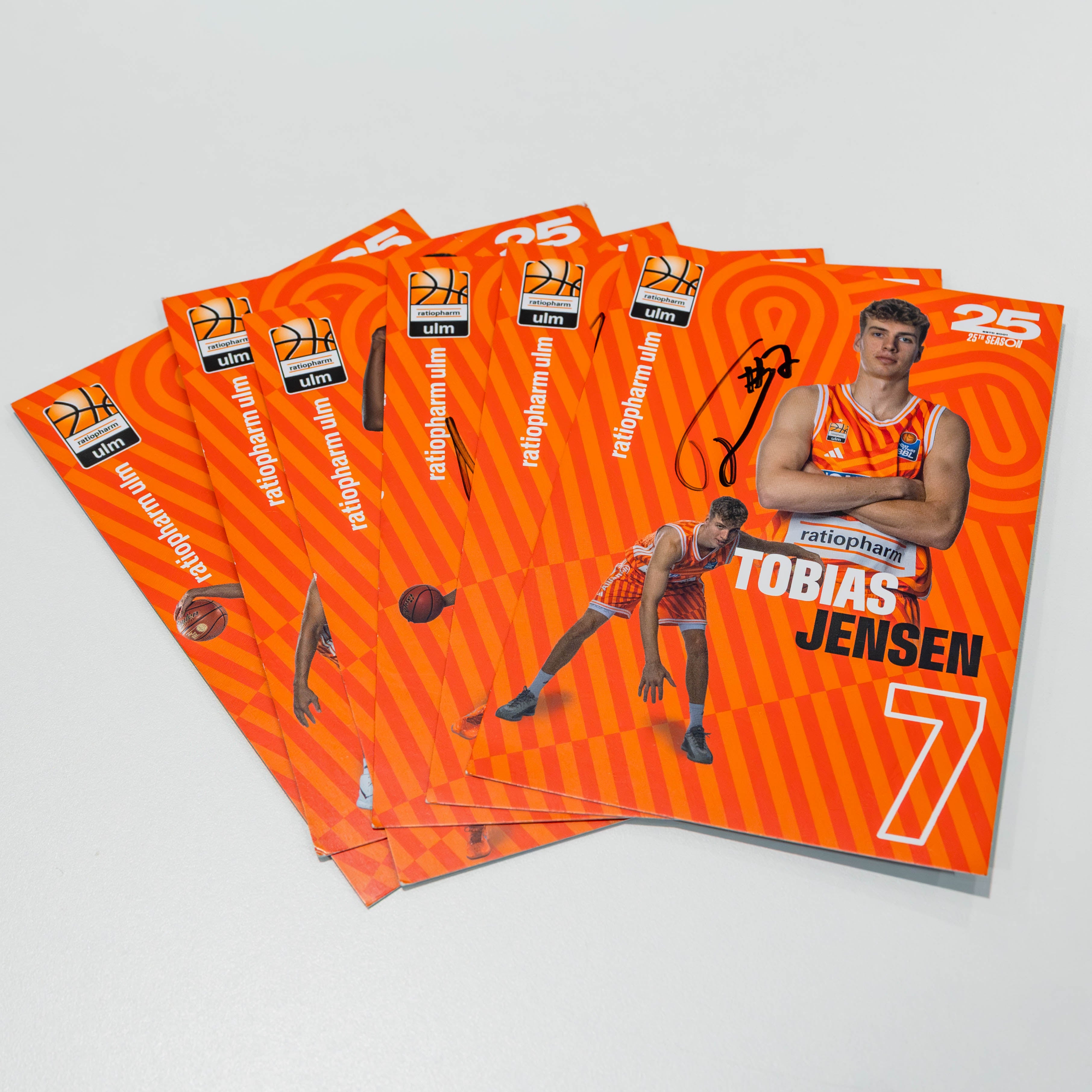 Autogrammkarten-Set Saison 2025/26