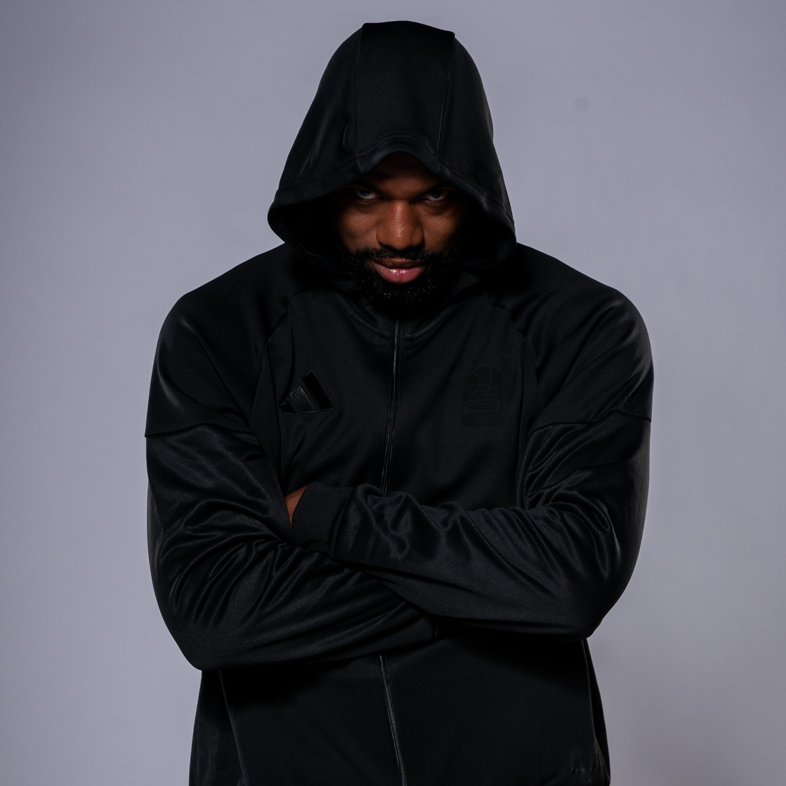 adidas Zip-Hoodie "All-Black"