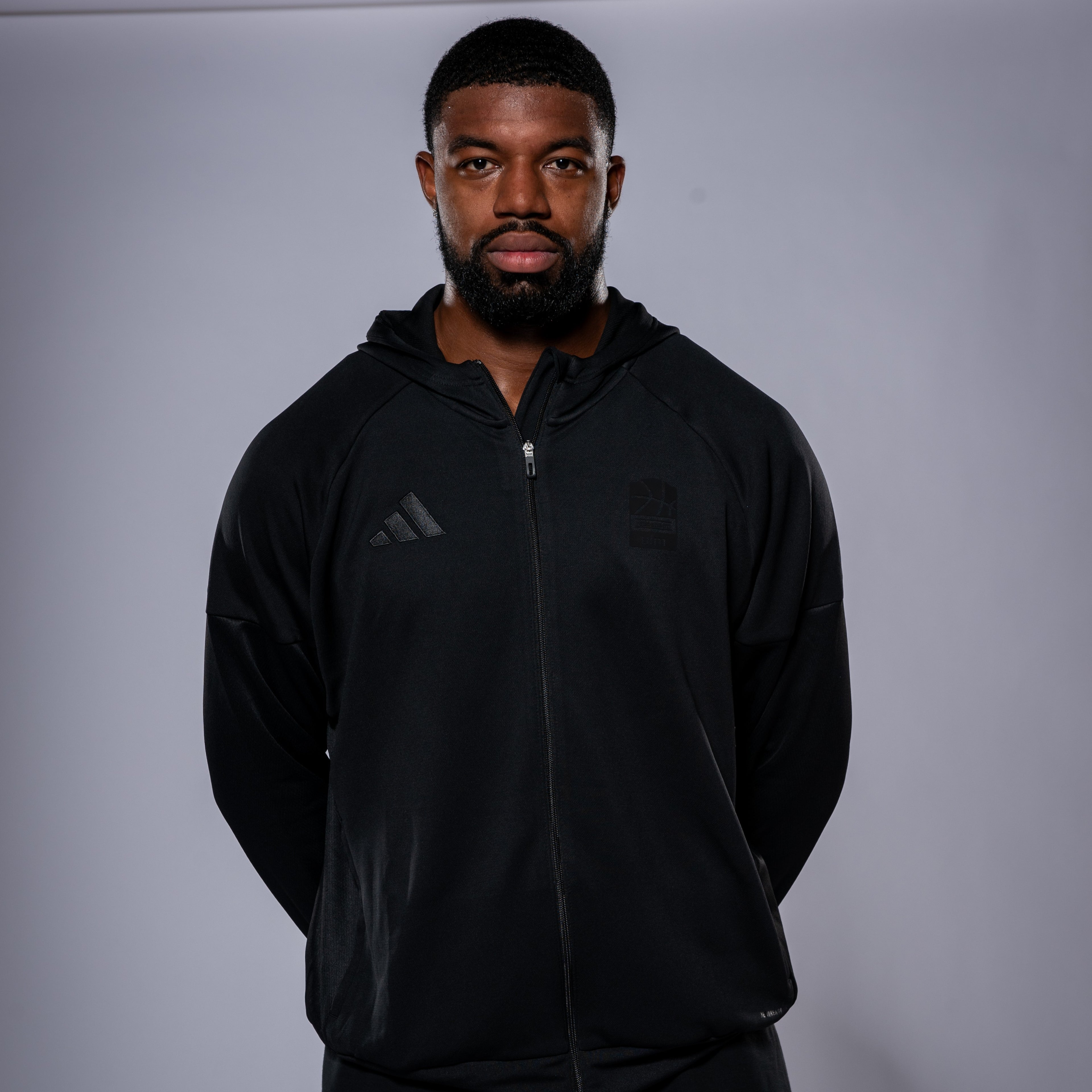 adidas Zip-Hoodie "All-Black"