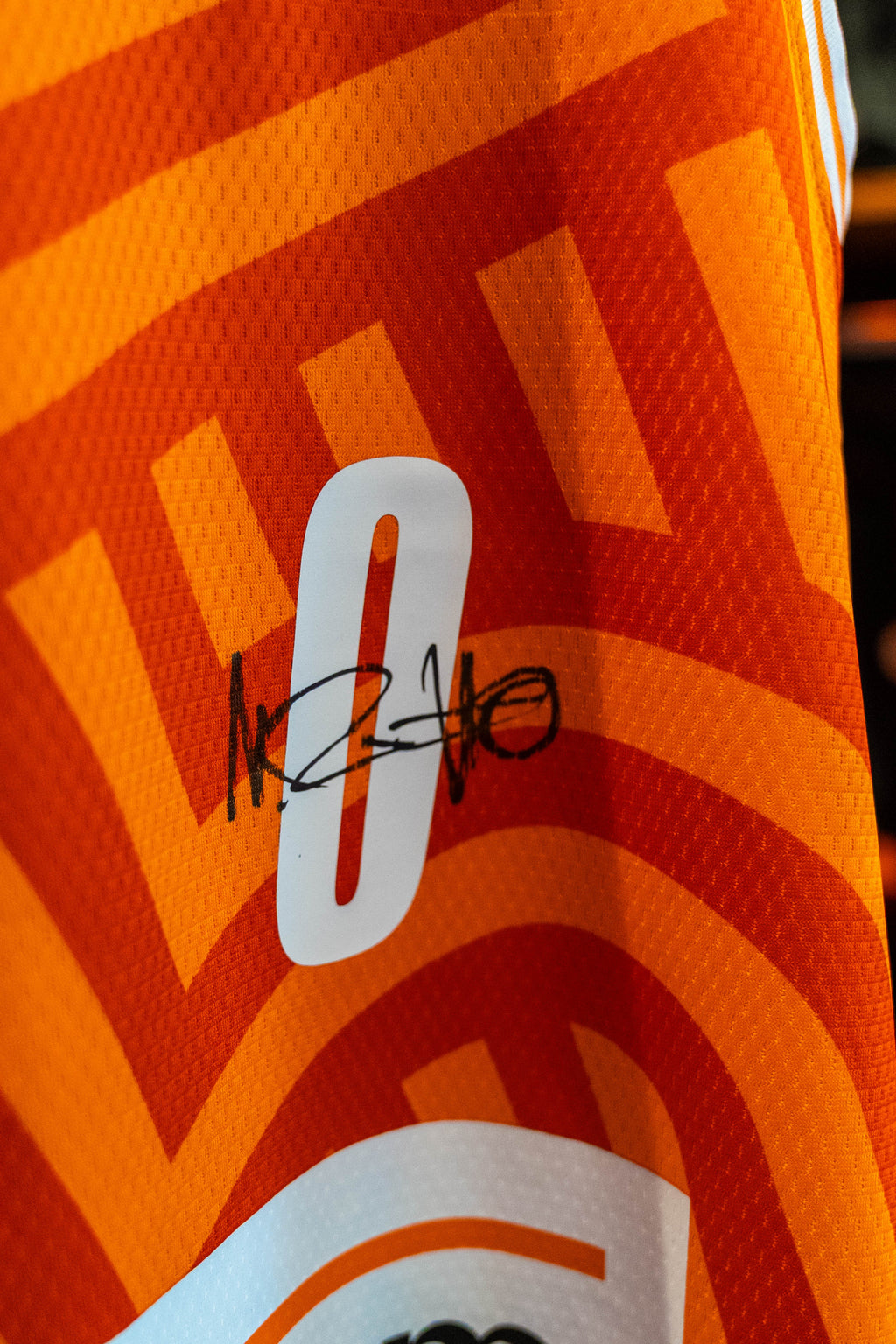 Signiertes Spielertrikot #0 Nelson