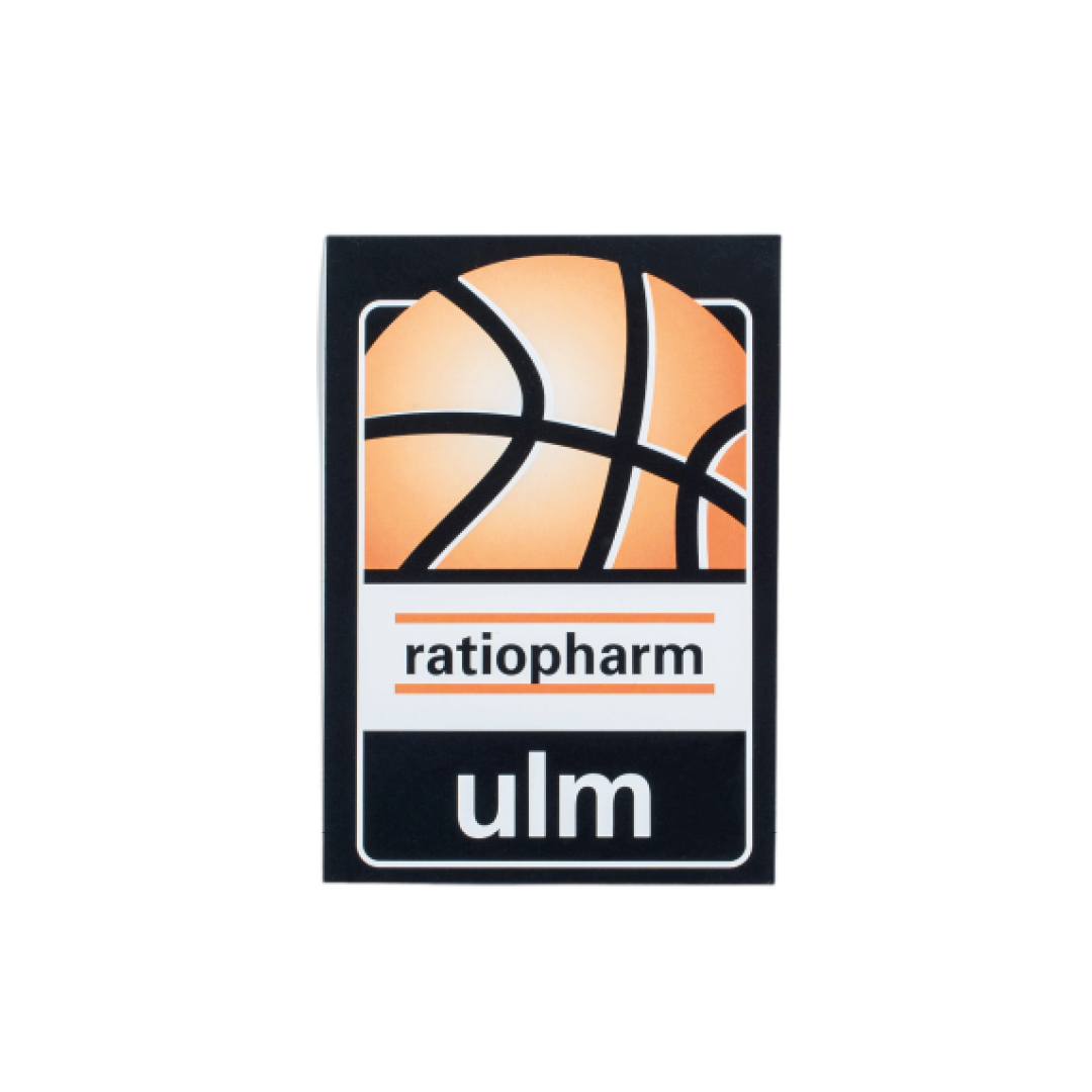 Aufkleber ratiopharm ulm