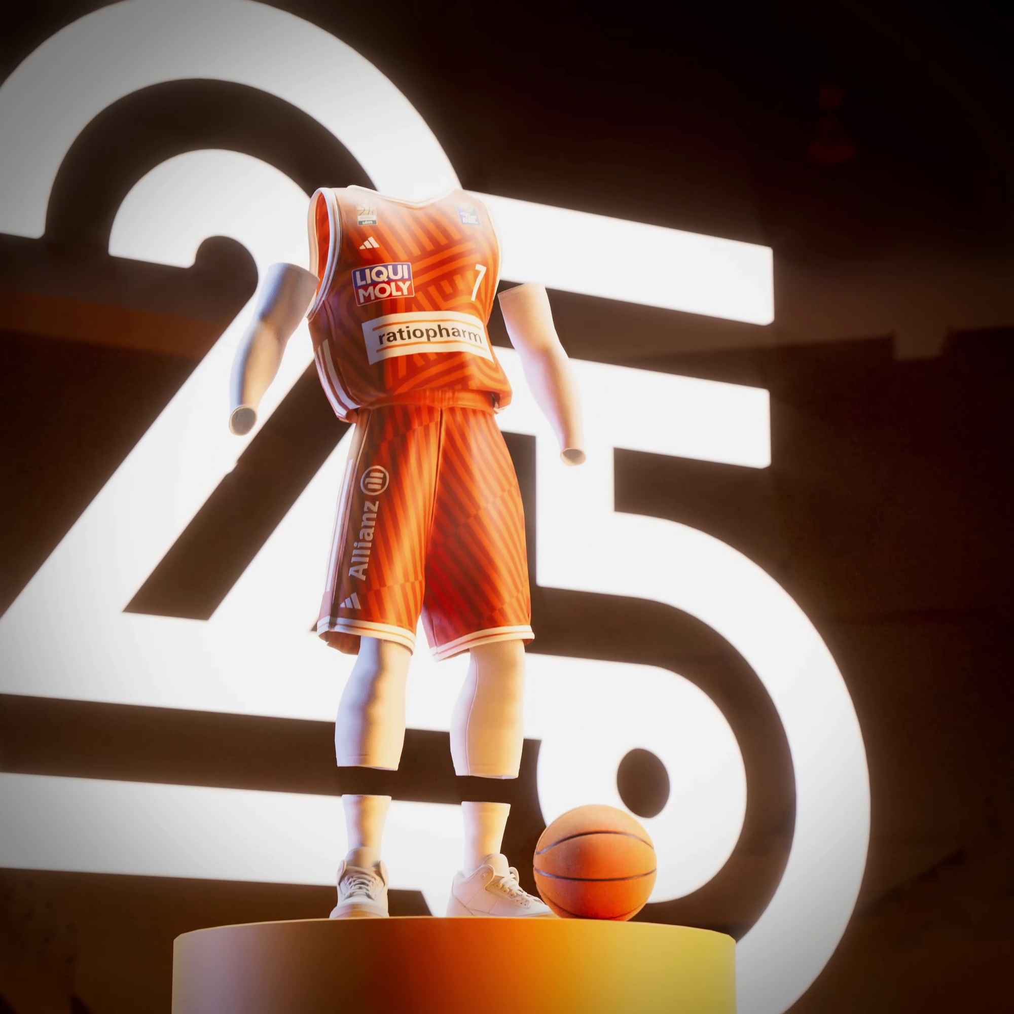 25th Season Jubiläumstrikot „Limited Edition“